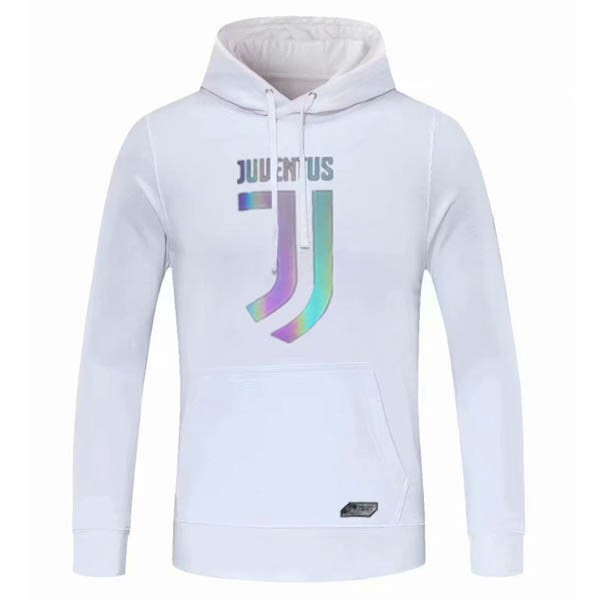 Sweat Shirt Capuche Juventus 2020-21 Blanc